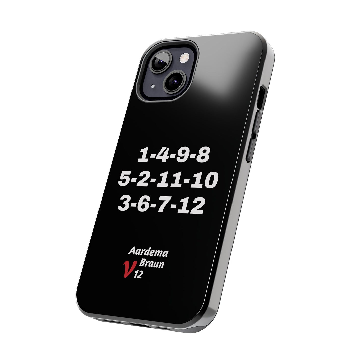 Aardema Braun V12 Firing Order Tough Phone Case